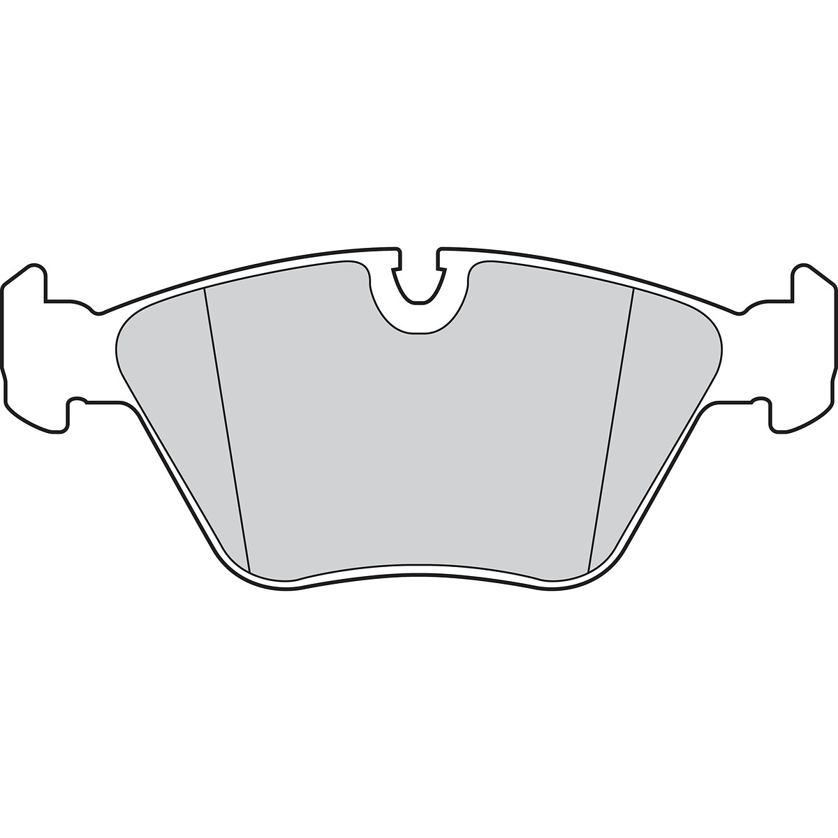 Jeu de 4 plaquettes de frein VALEO ref. 302841
